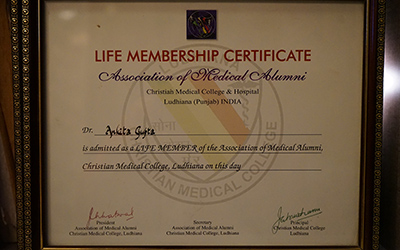 Indian Society of Gastroenterology (ISG) Life Member